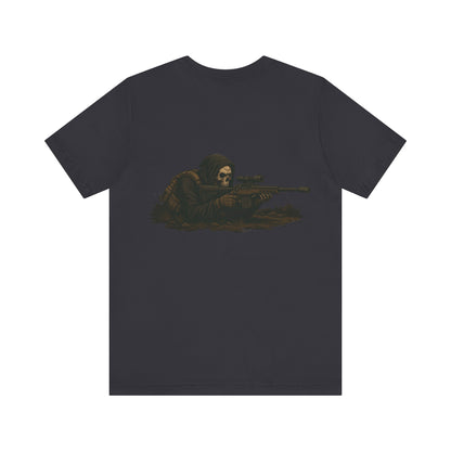 Tactical Sniper Reaper Design, Graphic Tee, Unisex
