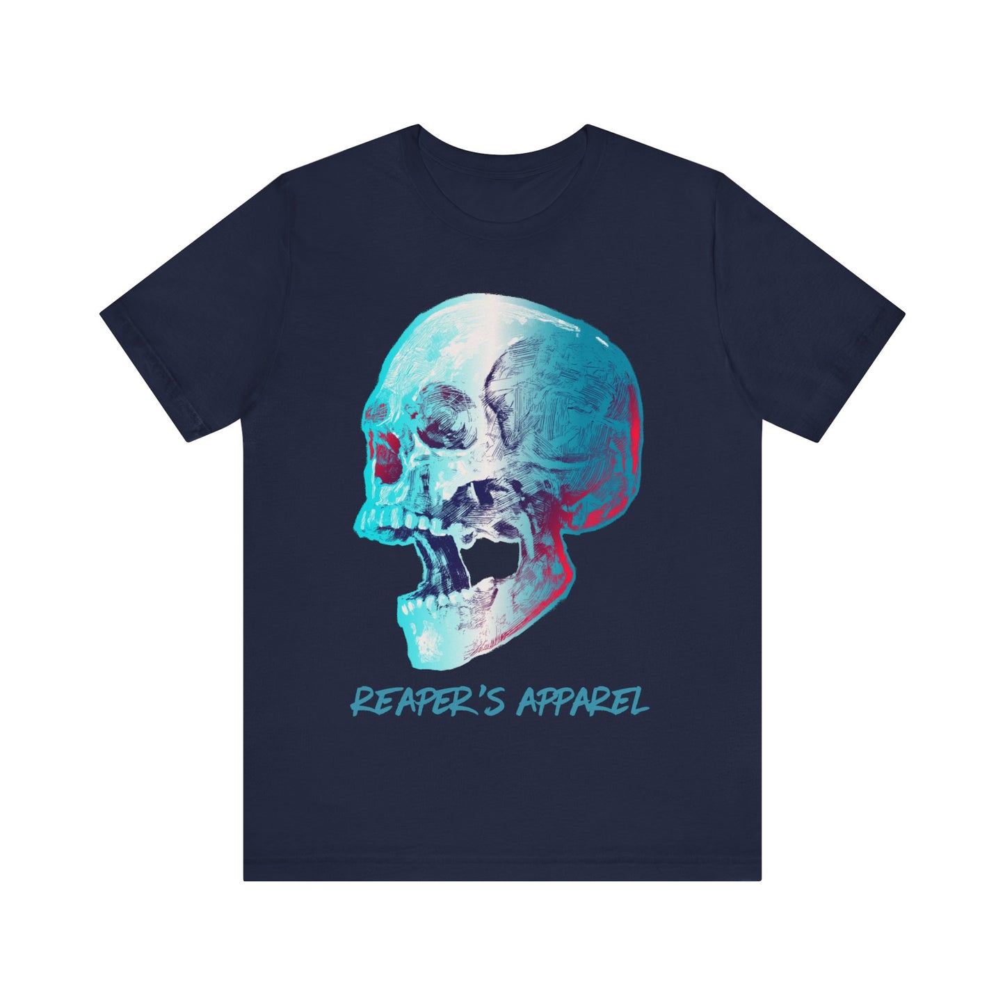 Vibrant Skull Graphic Unisex T-Shirt