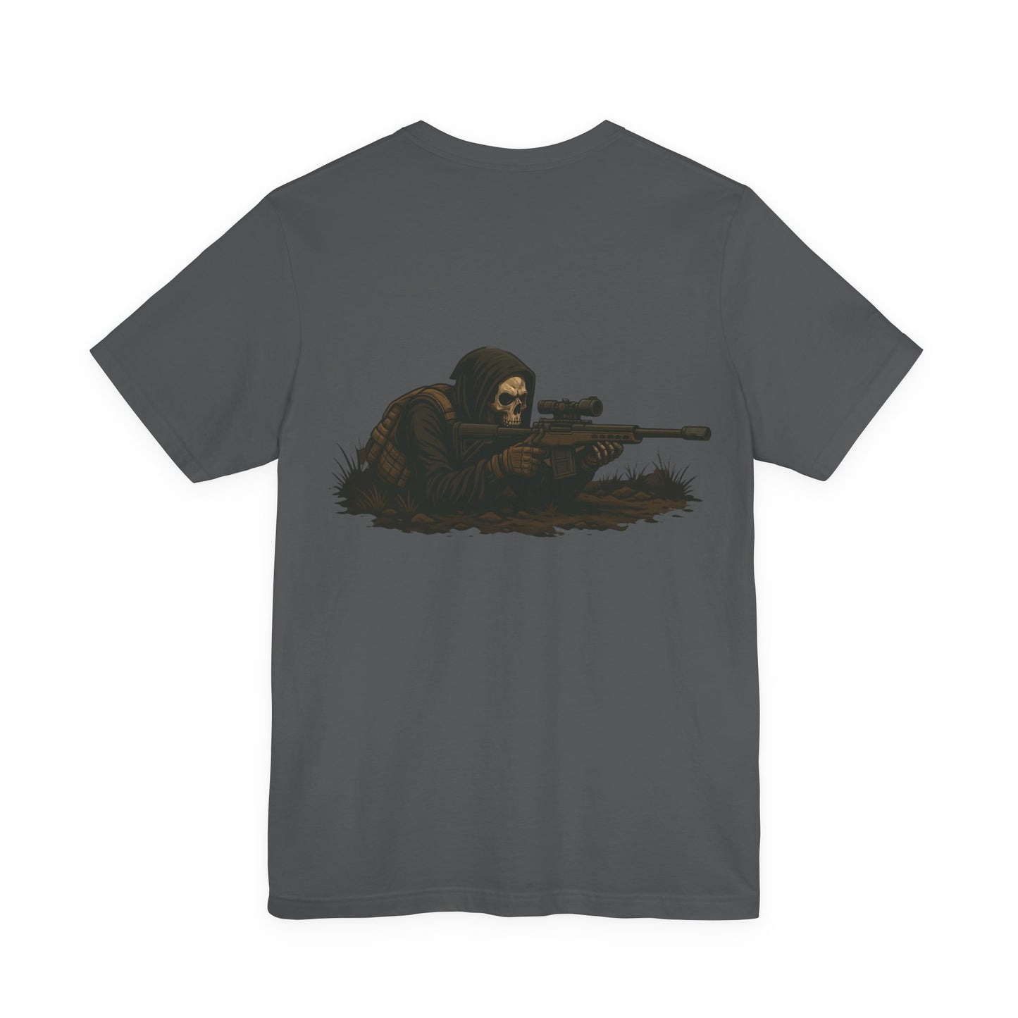 Tactical Sniper Reaper Design, Graphic Tee, Unisex