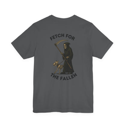 Grim Reaper Graphic Tee, Casual Unisex T-Shirt