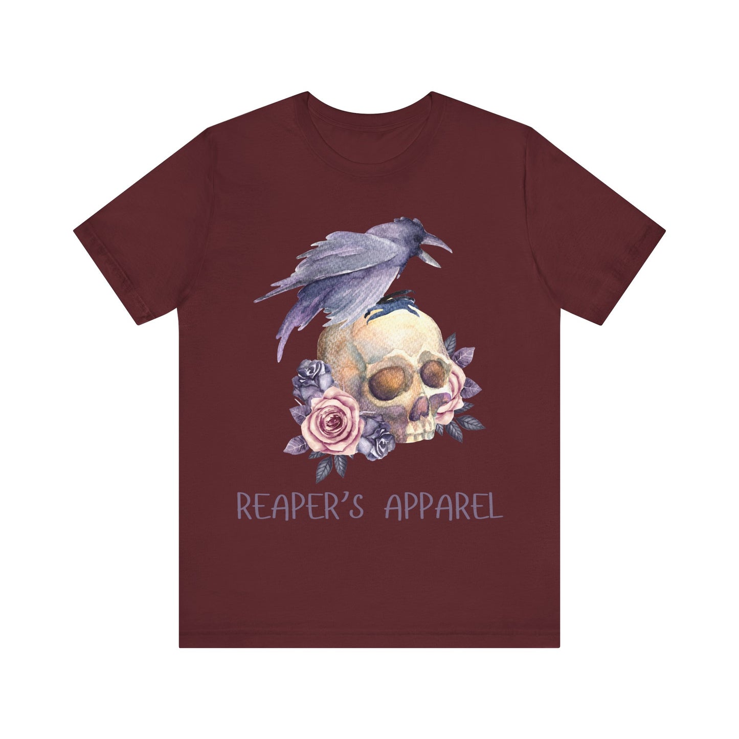 Skull & Raven Graphic Tee - Reaper's Apparel