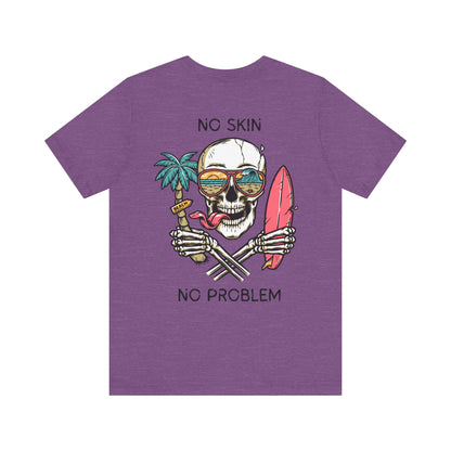 Skull Beach Vibes Tee - Unisex Short Sleeve T-Shirt