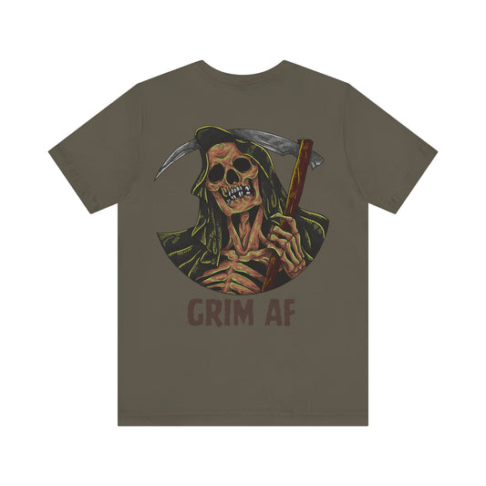 Grim AF Graphic Tee, Unisex