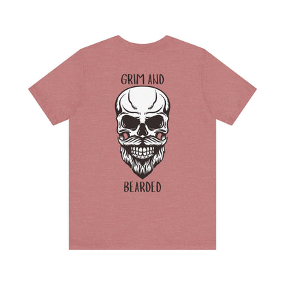 Grim and Bearded Skull Tee