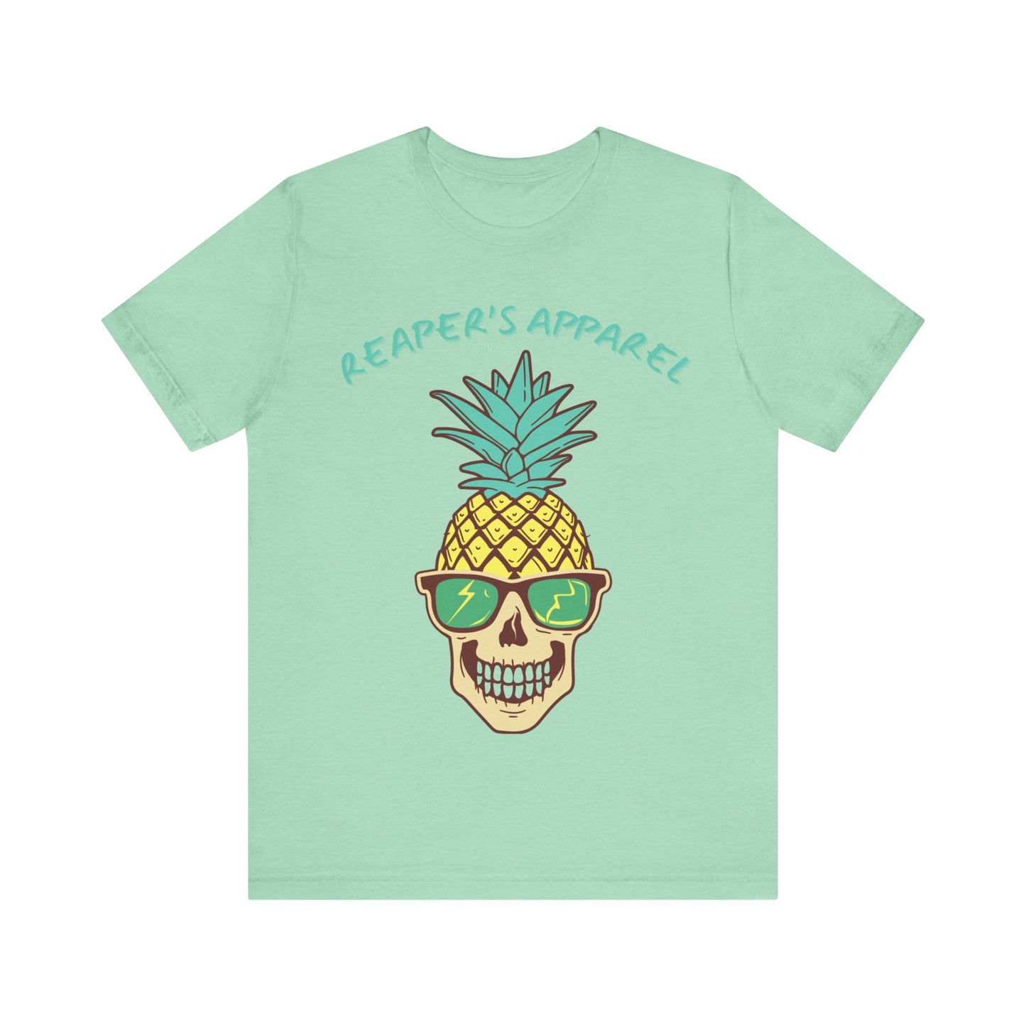 Pineapple Skull Tee - Fun Summer Shirt