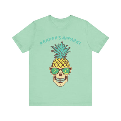 Pineapple Skull Tee - Fun Summer Shirt