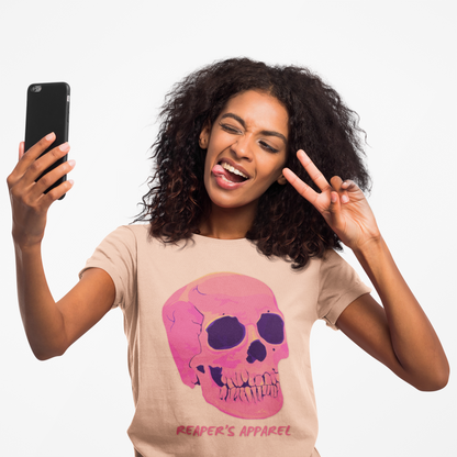 Vibrant Skull Graphic Tee - Unisex