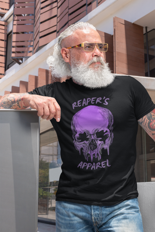 Purple Skull Graphic Tee - Unisex