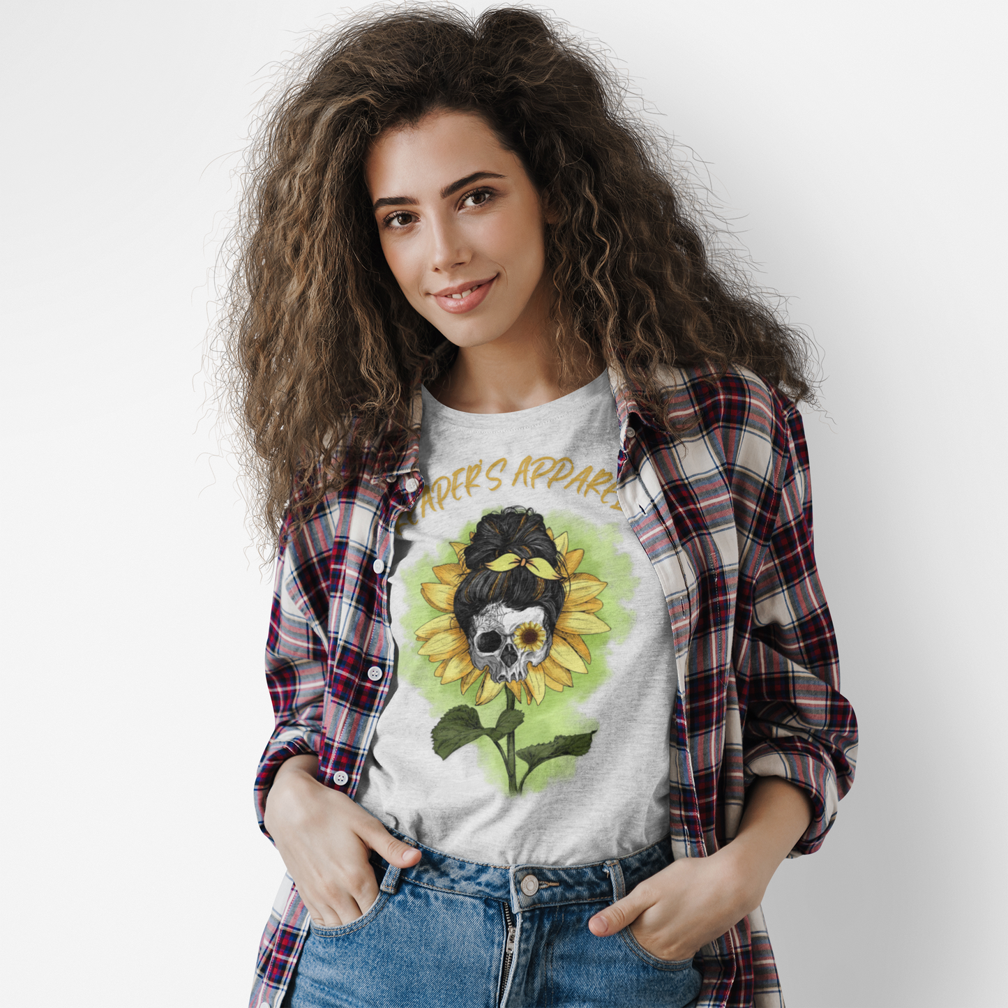 Skull Sunflower Tee