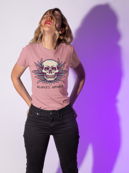 Edgy Skull Graphic Tee - Reaper's Apparel