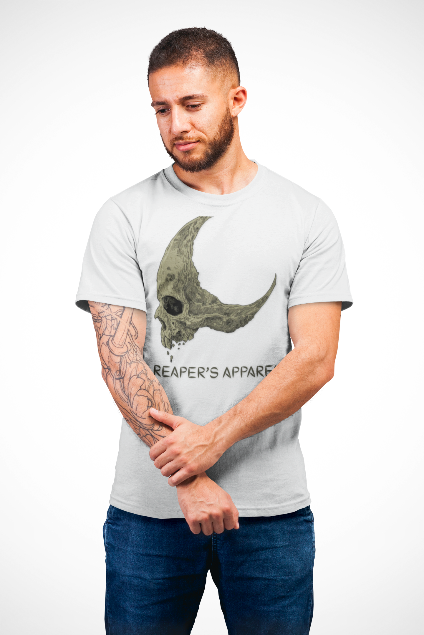 Moon Skull Tee - Reaper's Apparel