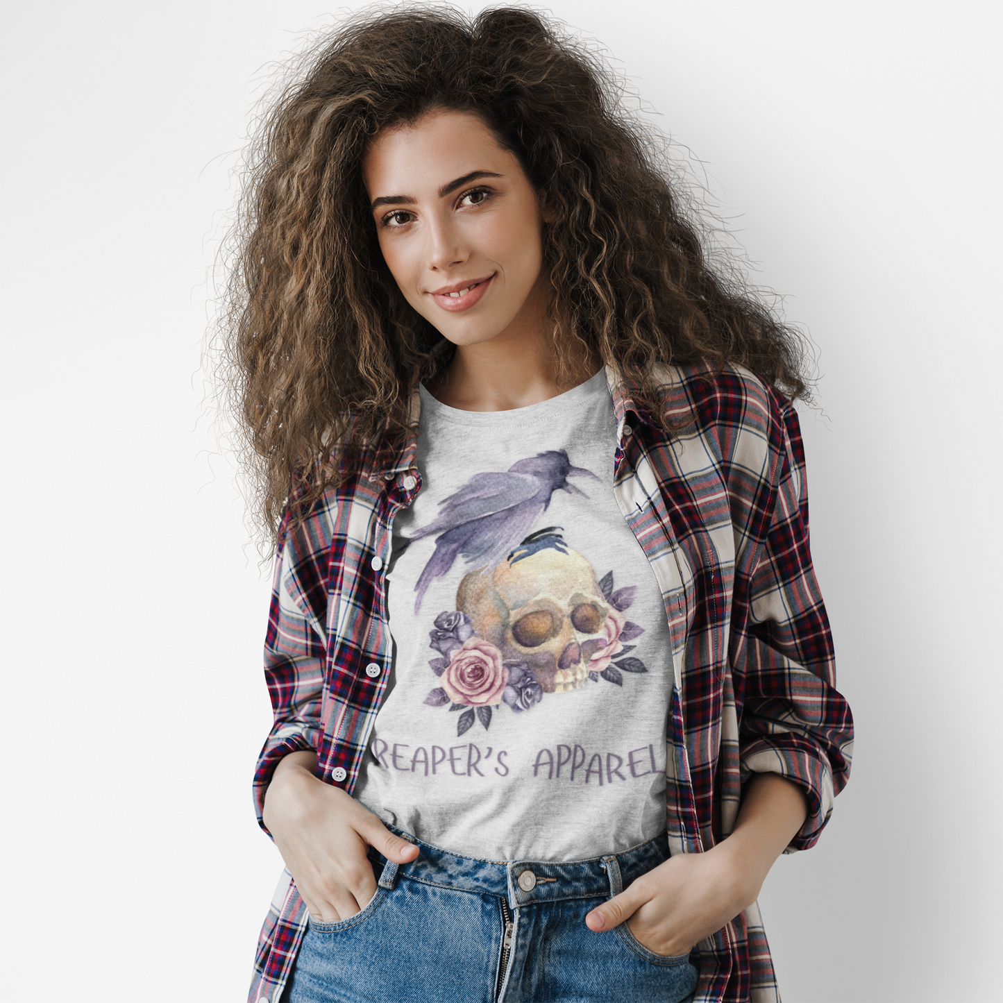 Skull & Raven Graphic Tee - Reaper's Apparel