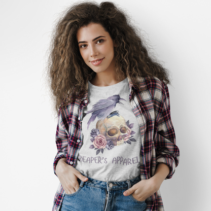 Skull & Raven Graphic Tee - Reaper's Apparel