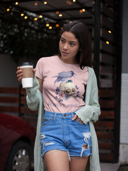 Skull & Raven Graphic Tee - Reaper's Apparel
