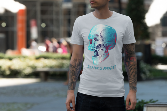 Vibrant Skull Graphic Unisex T-Shirt