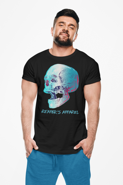 Vibrant Skull Graphic Unisex T-Shirt