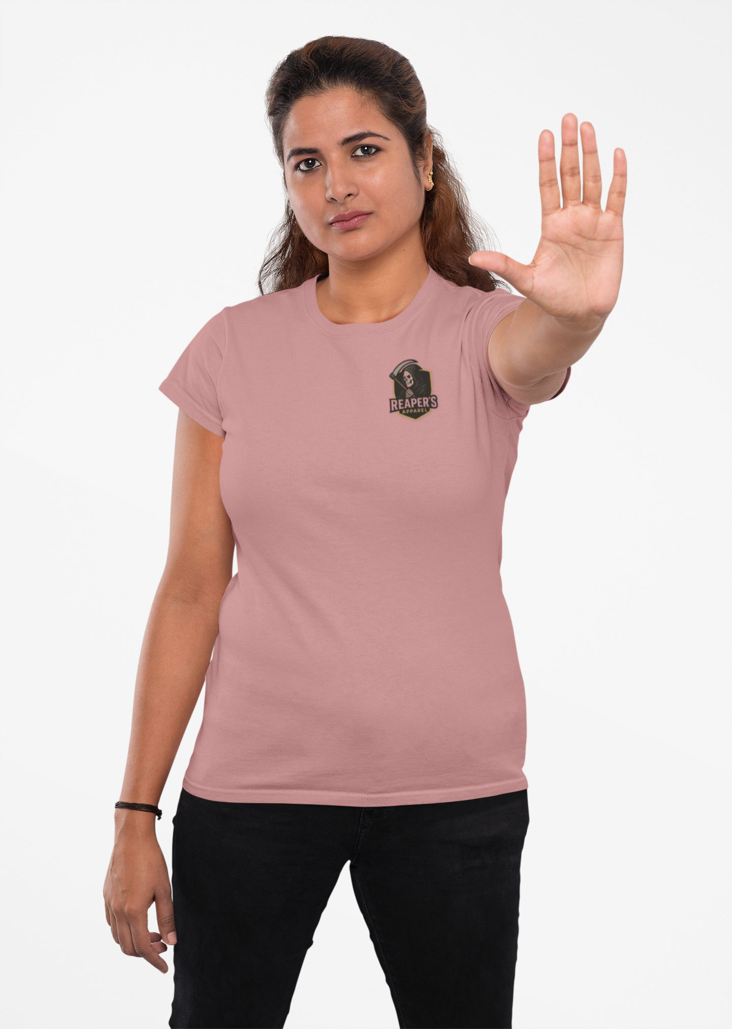 Fierce Reaper Girl Graphic Tee