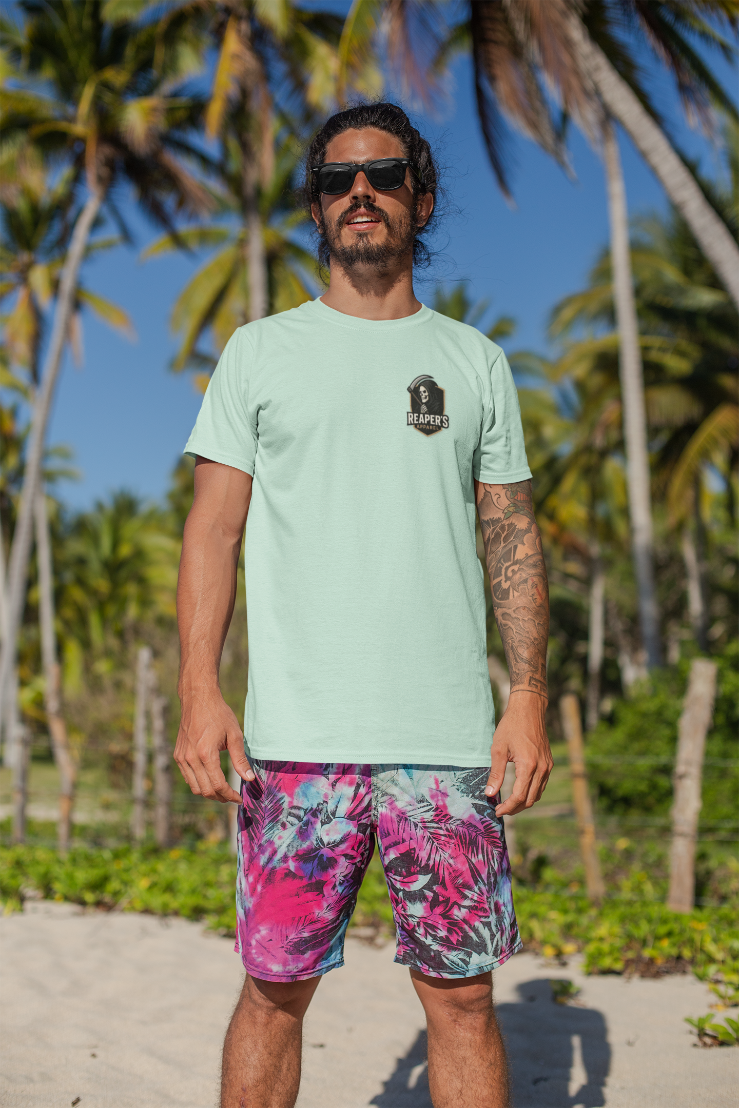 Surfing Skeleton Tee | Fun Unisex