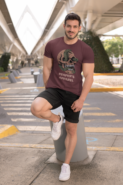 Snake-Skull Graphic Tee | Reaper's Apparel