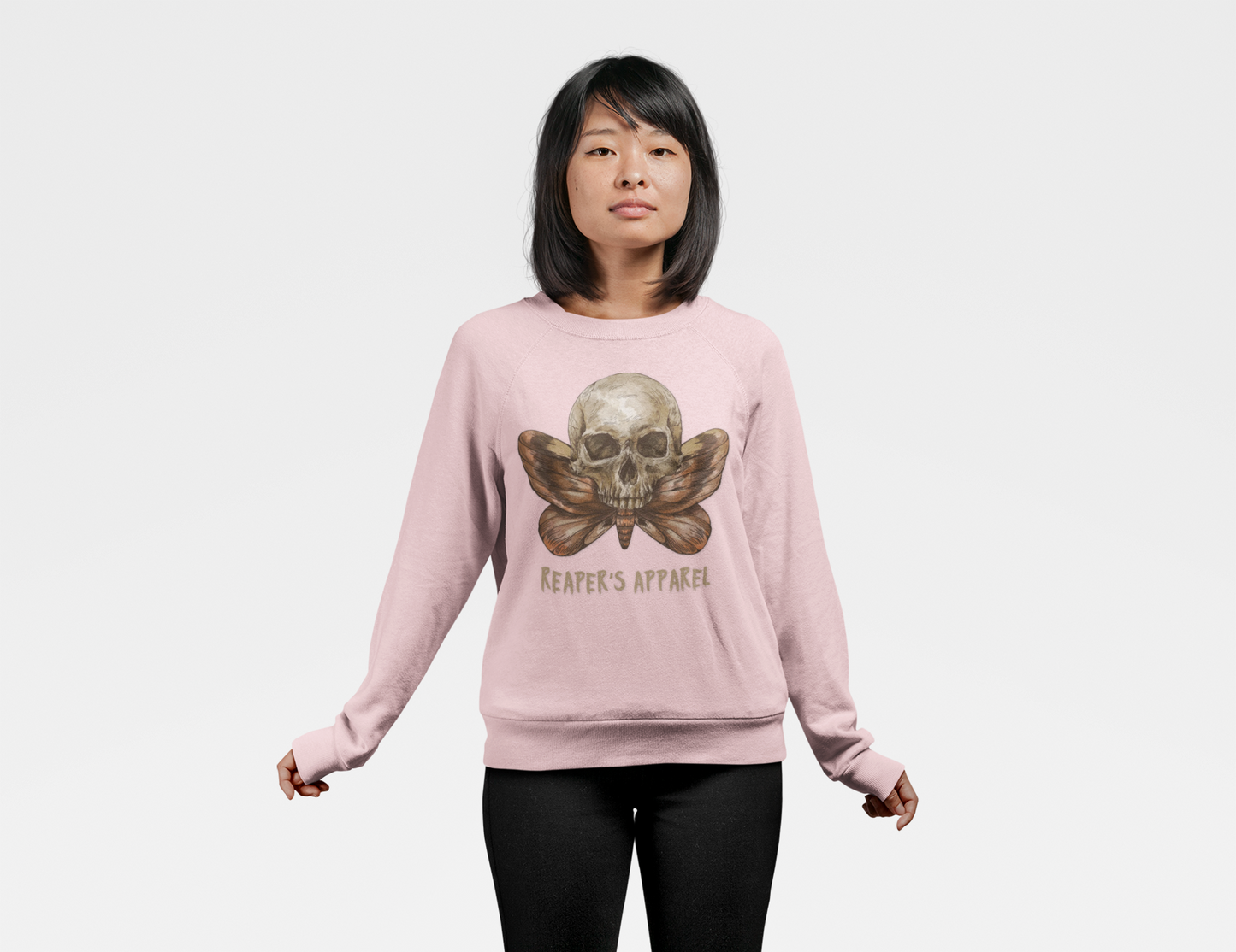 Gothic Skull Crewneck Sweatshirt