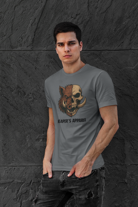 Boar/Skull Graphic Tee - Reaper's Apparel, Unisex