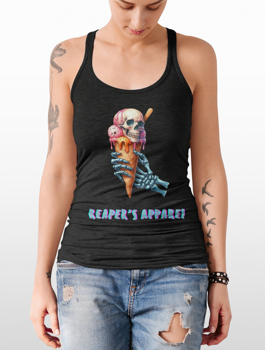 Skull Ice Cream Tank Top