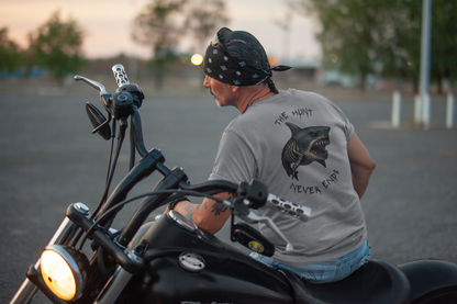 Fierce Skeleton Shark Graphic Tee, Unisex