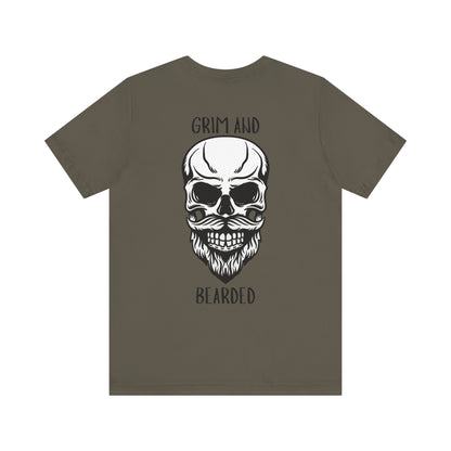 Grim and Bearded Skull Tee
