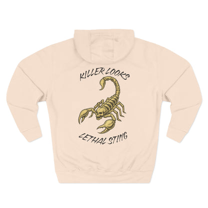Stylish Scorpion Fleece Hoodie - Unisex