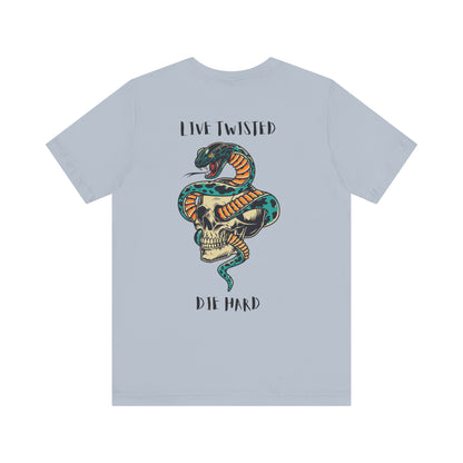 Twisted Skull Graphic Tee | Unisex T-Shirt