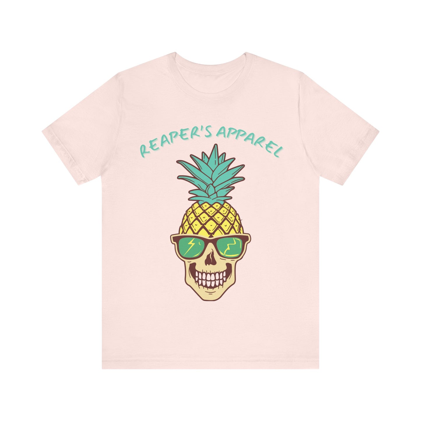 Pineapple Skull Tee - Fun Summer Shirt