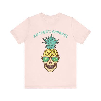 Pineapple Skull Tee - Fun Summer Shirt