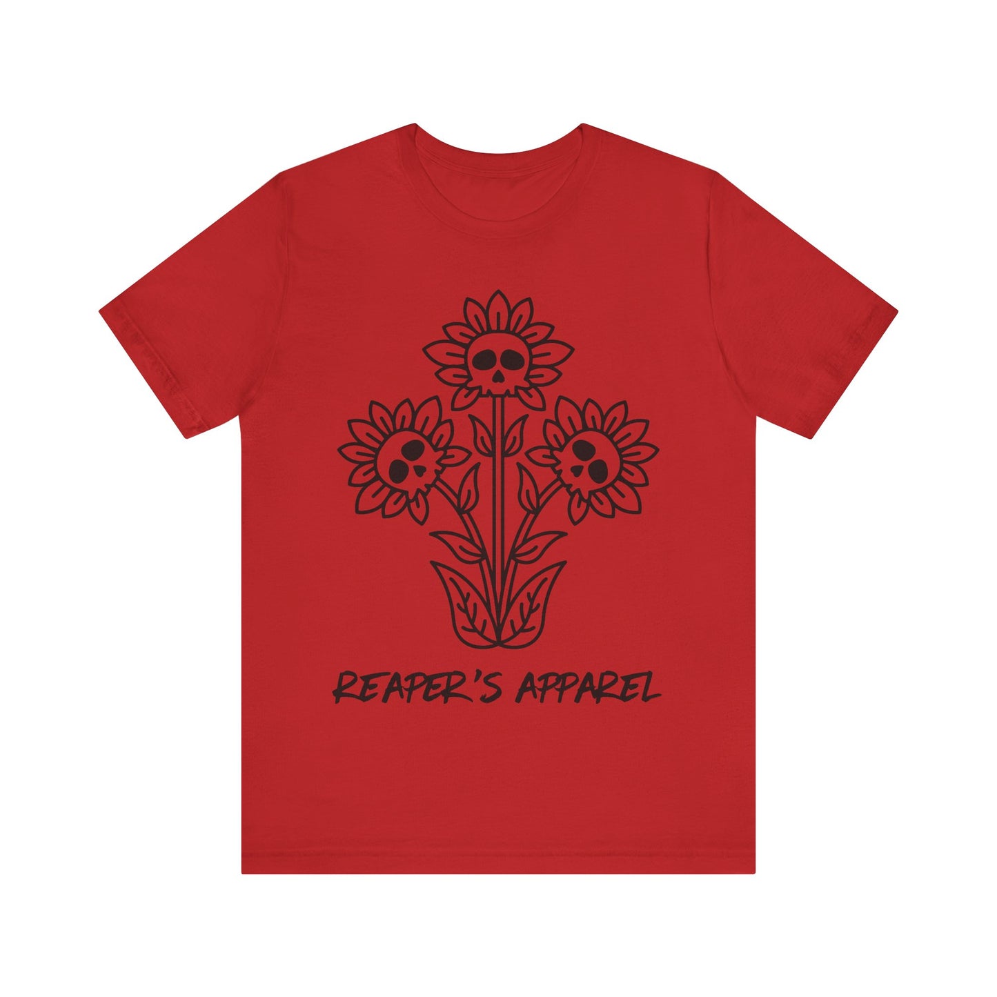 Reaper's Apparel Floral Skull Tee