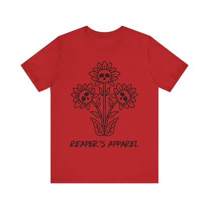 Reaper's Apparel Floral Skull Tee