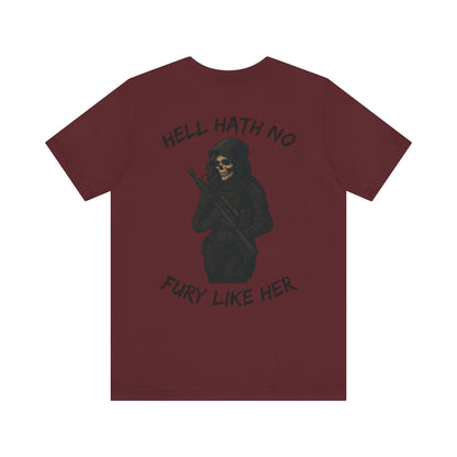Fierce Reaper Girl Graphic Tee