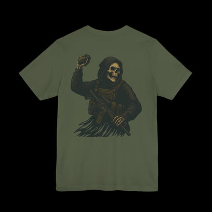 Grenade Thrown Reaper Graphic Tee - Unisex