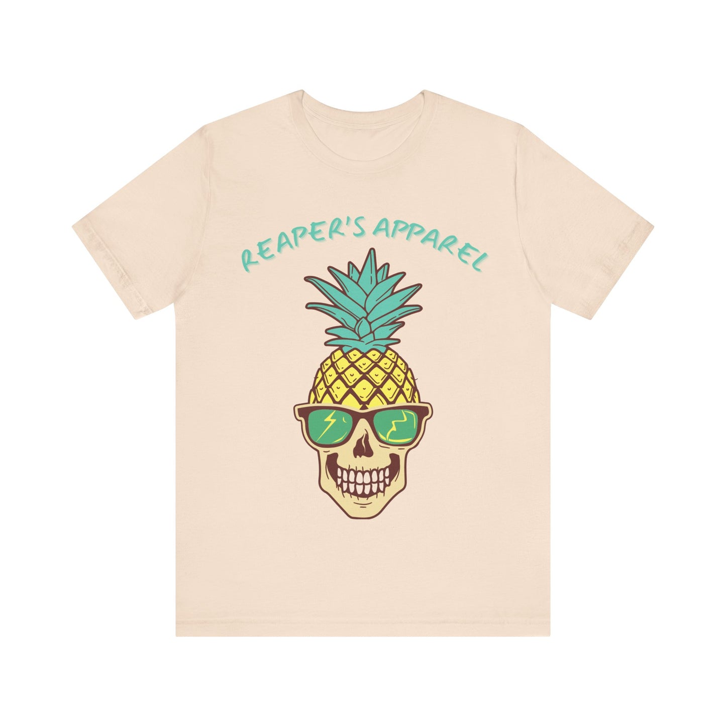 Pineapple Skull Tee - Fun Summer Shirt