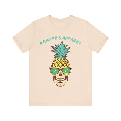 Pineapple Skull Tee - Fun Summer Shirt