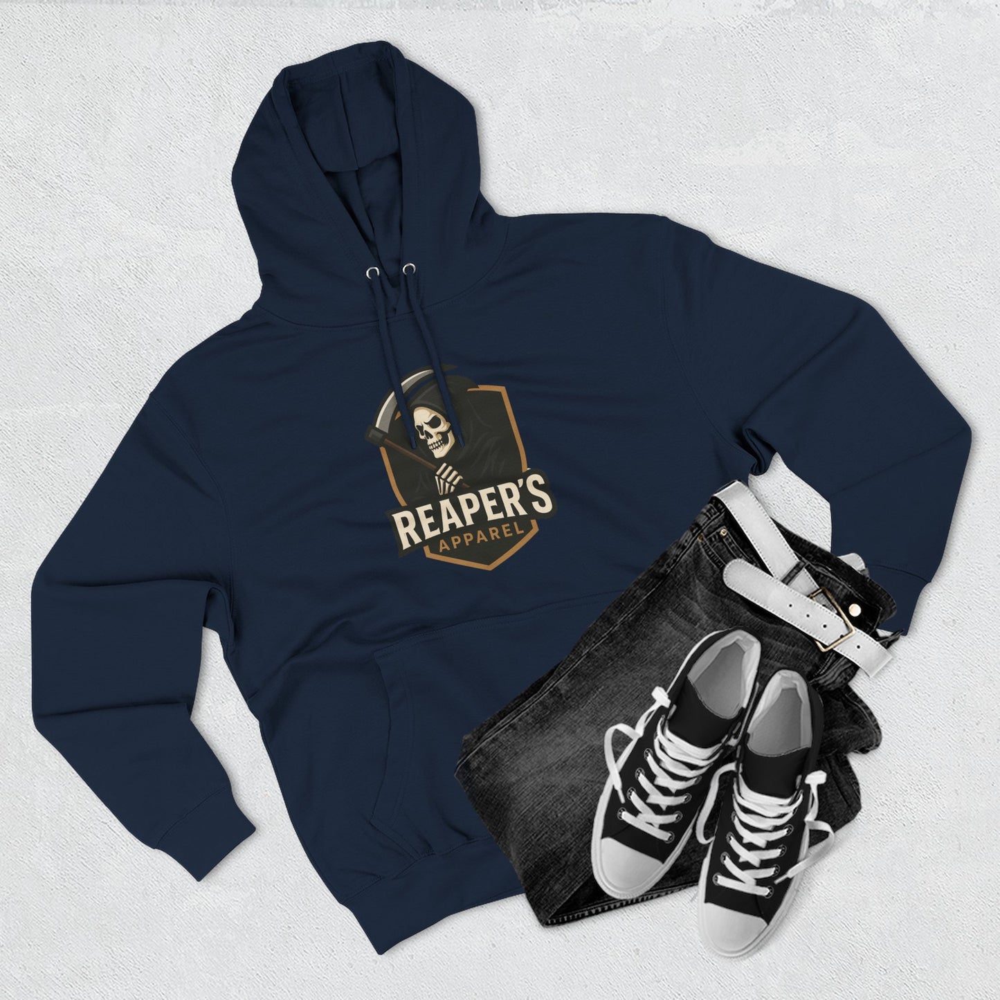 Stylish Reaper's Hoodie | Cozy Fleece Sweatshirt