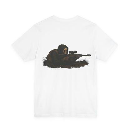 Tactical Sniper Reaper Design, Graphic Tee, Unisex
