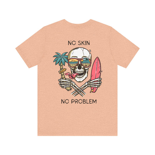 Skull Beach Vibes Tee - Unisex Short Sleeve T-Shirt
