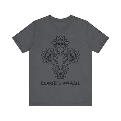 Reaper's Apparel Floral Skull Tee