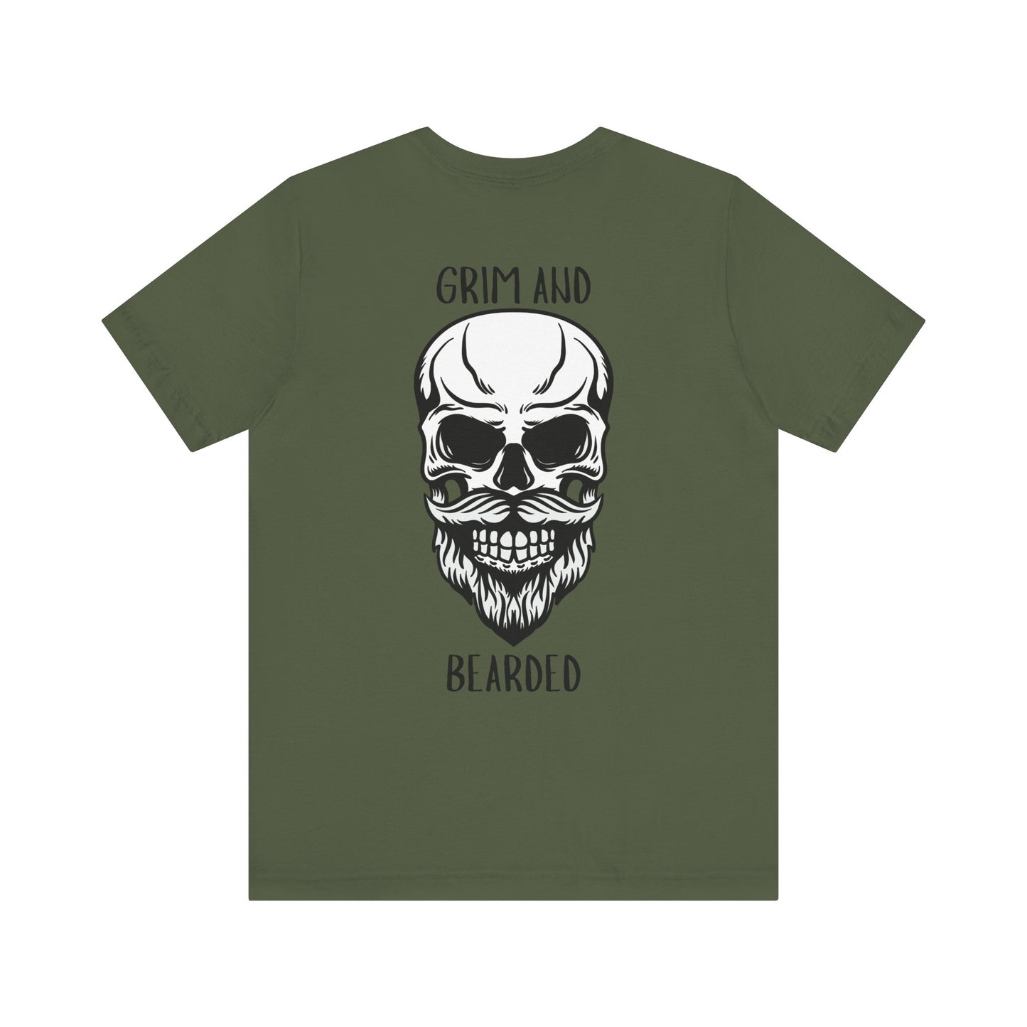 Grim and Bearded Skull Tee