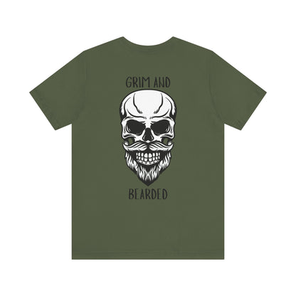 Grim and Bearded Skull Tee