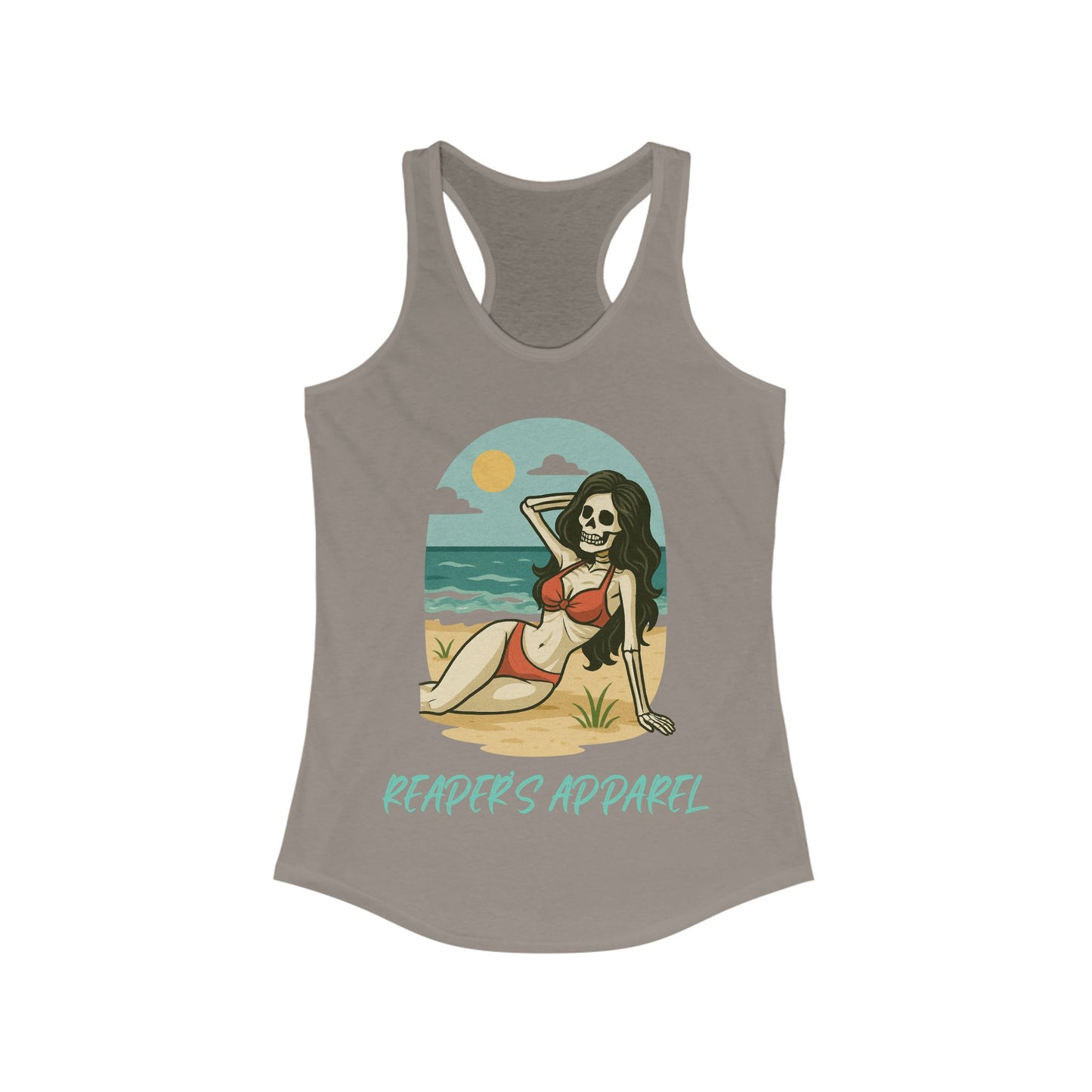Beach Vibes Racerback Tank, Beachwear
