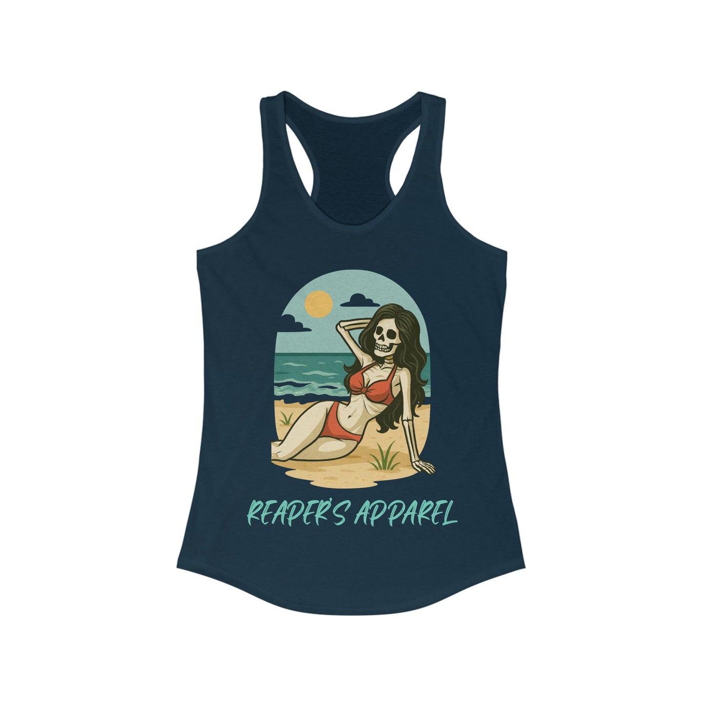 Beach Vibes Racerback Tank, Beachwear