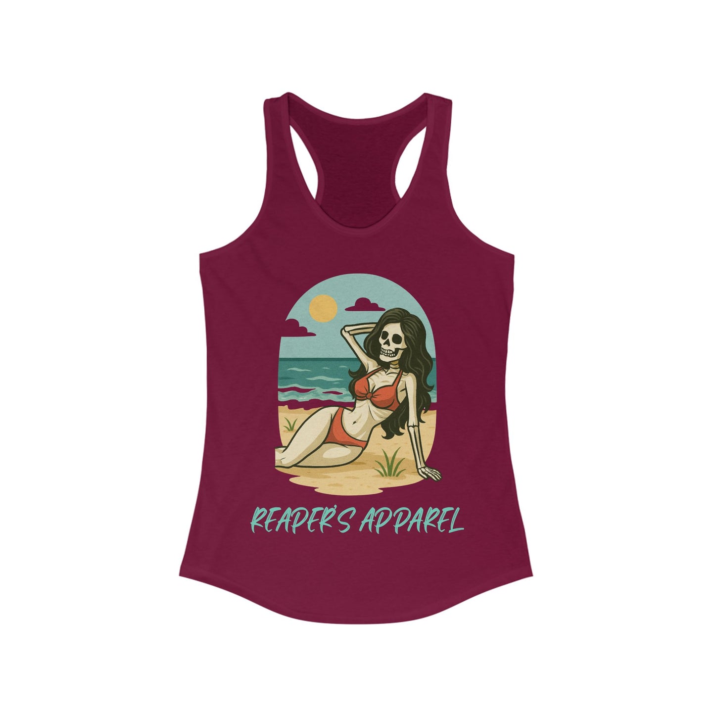 Beach Vibes Racerback Tank, Beachwear