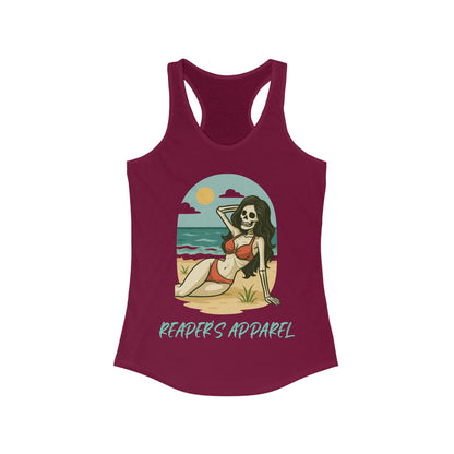 Beach Vibes Racerback Tank, Beachwear