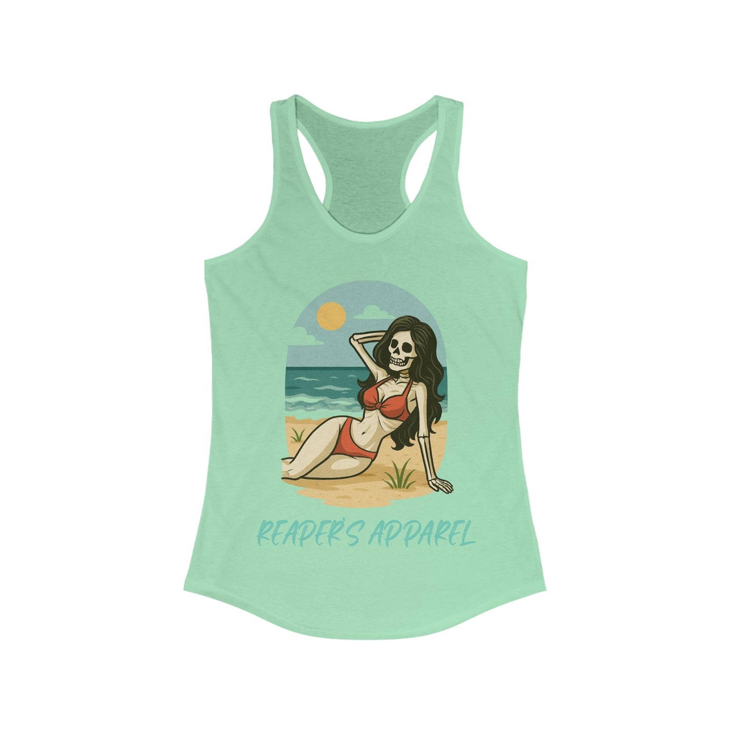 Beach Vibes Racerback Tank, Beachwear