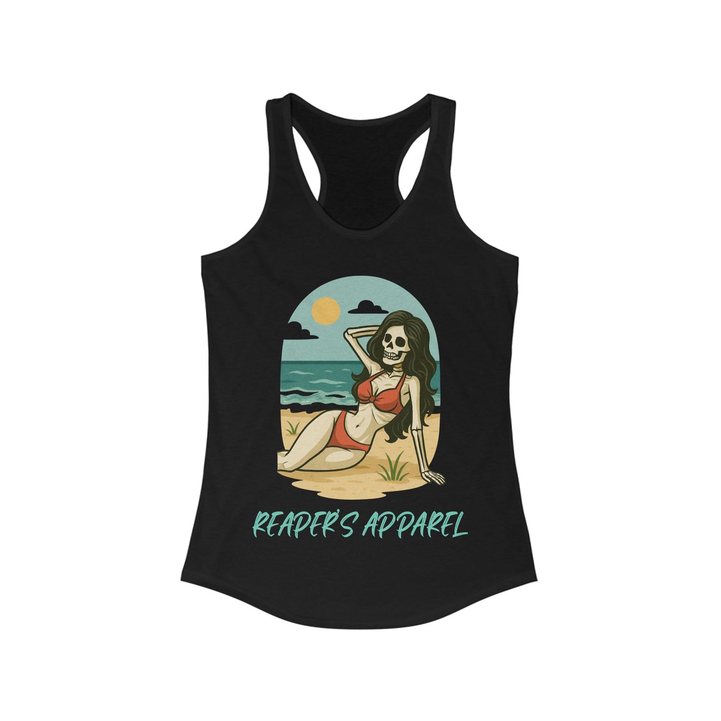 Beach Vibes Racerback Tank, Beachwear